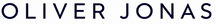 Oliver Jonas wordmark logo in dark navy on white